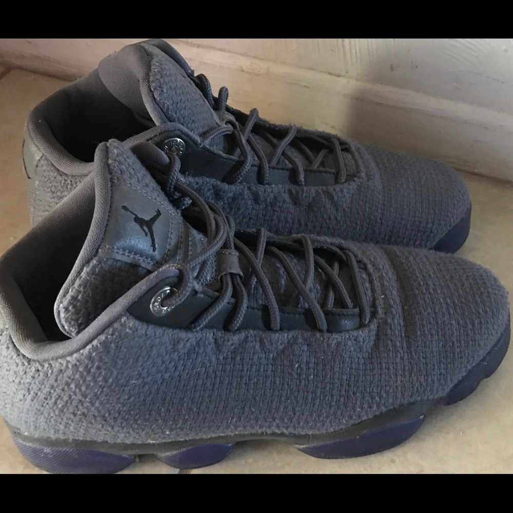 6Y Grey & Purple Jordan’s
